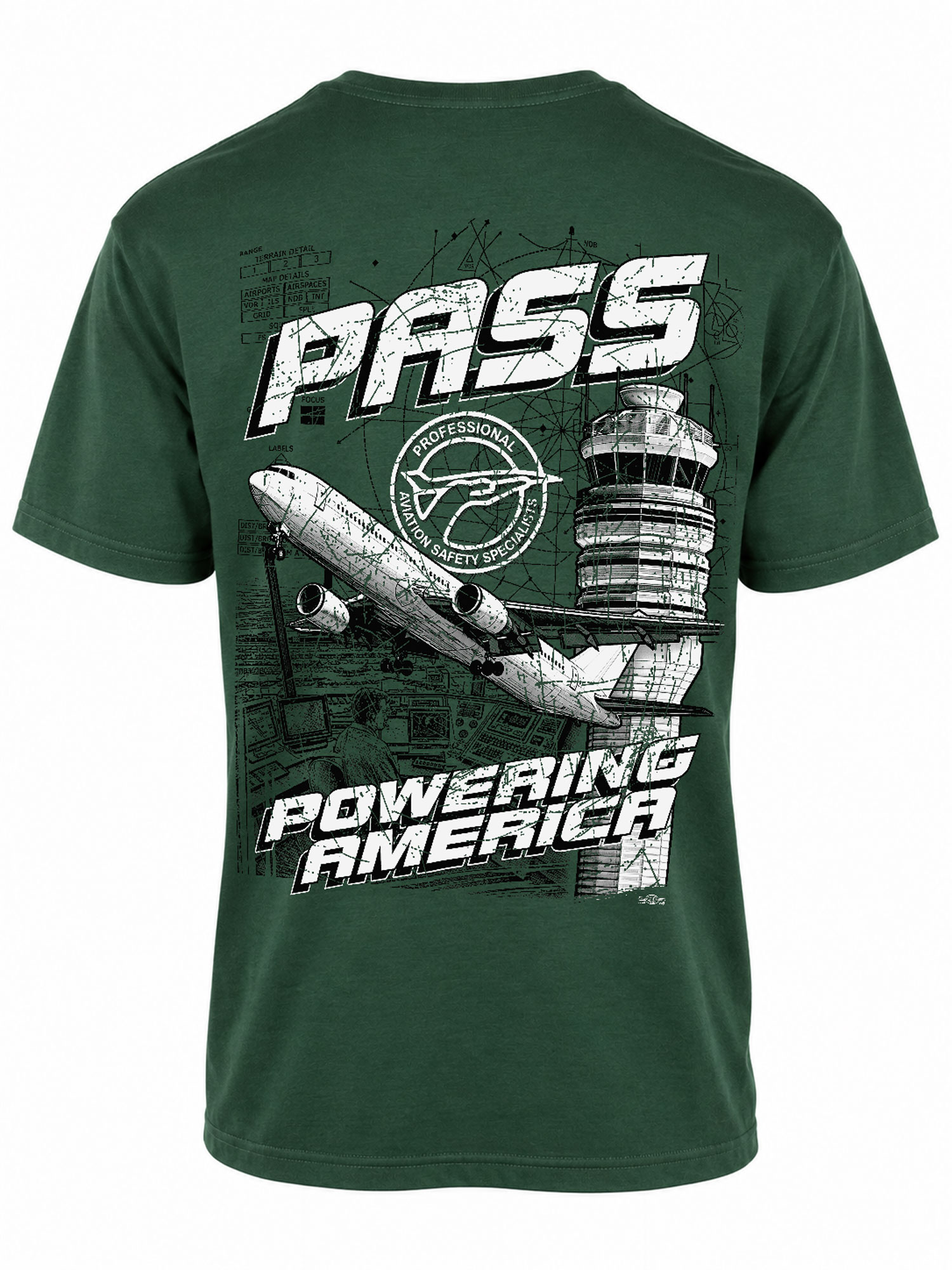 NEW PASS Powering America Tee